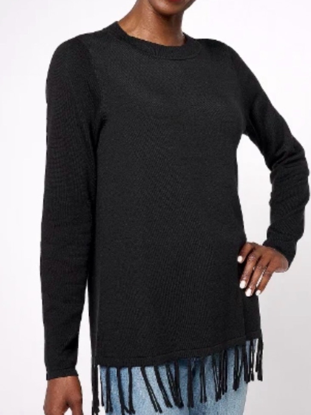 174. NWOT WOMENS SUSAN GRAVER XL DETAIL SWEATER